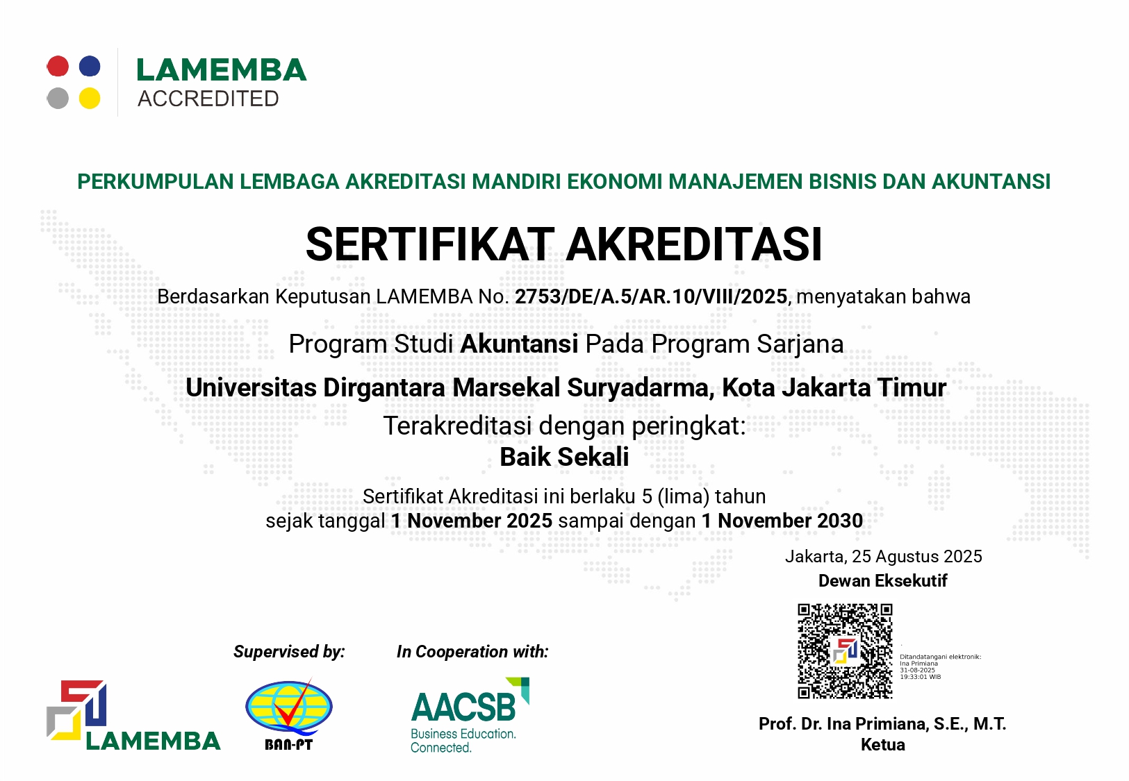 2753 Sertifikat Akreditasi Universitas Dirgantara Marsekal Suryadarma Sarjana Akuntansi_page-0001