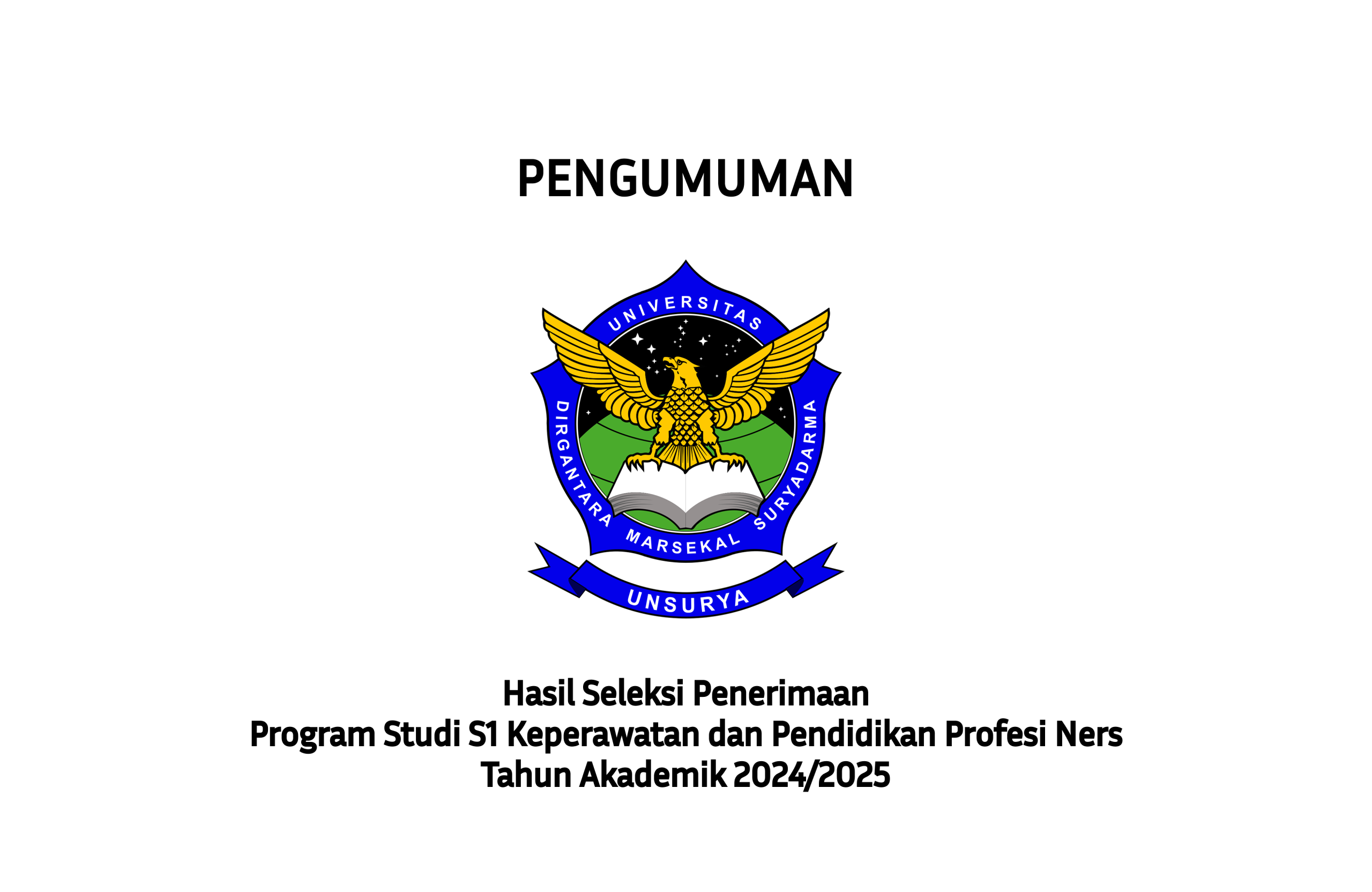 Template Hasil Penerimaan Seleksi Fikes